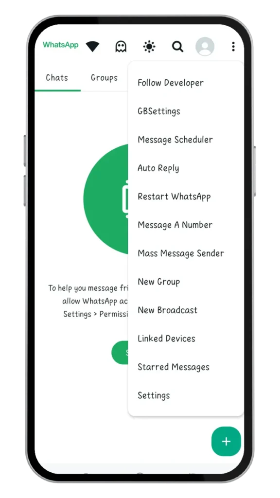 GB WhatsApp Setting